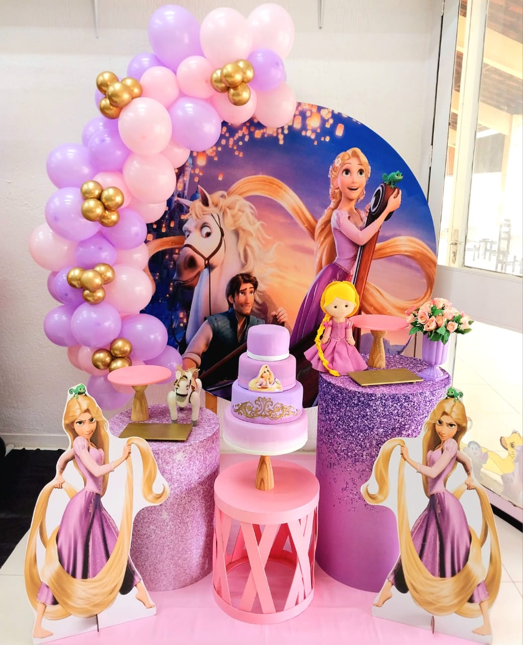 Enrolados Princesas Rapunzel