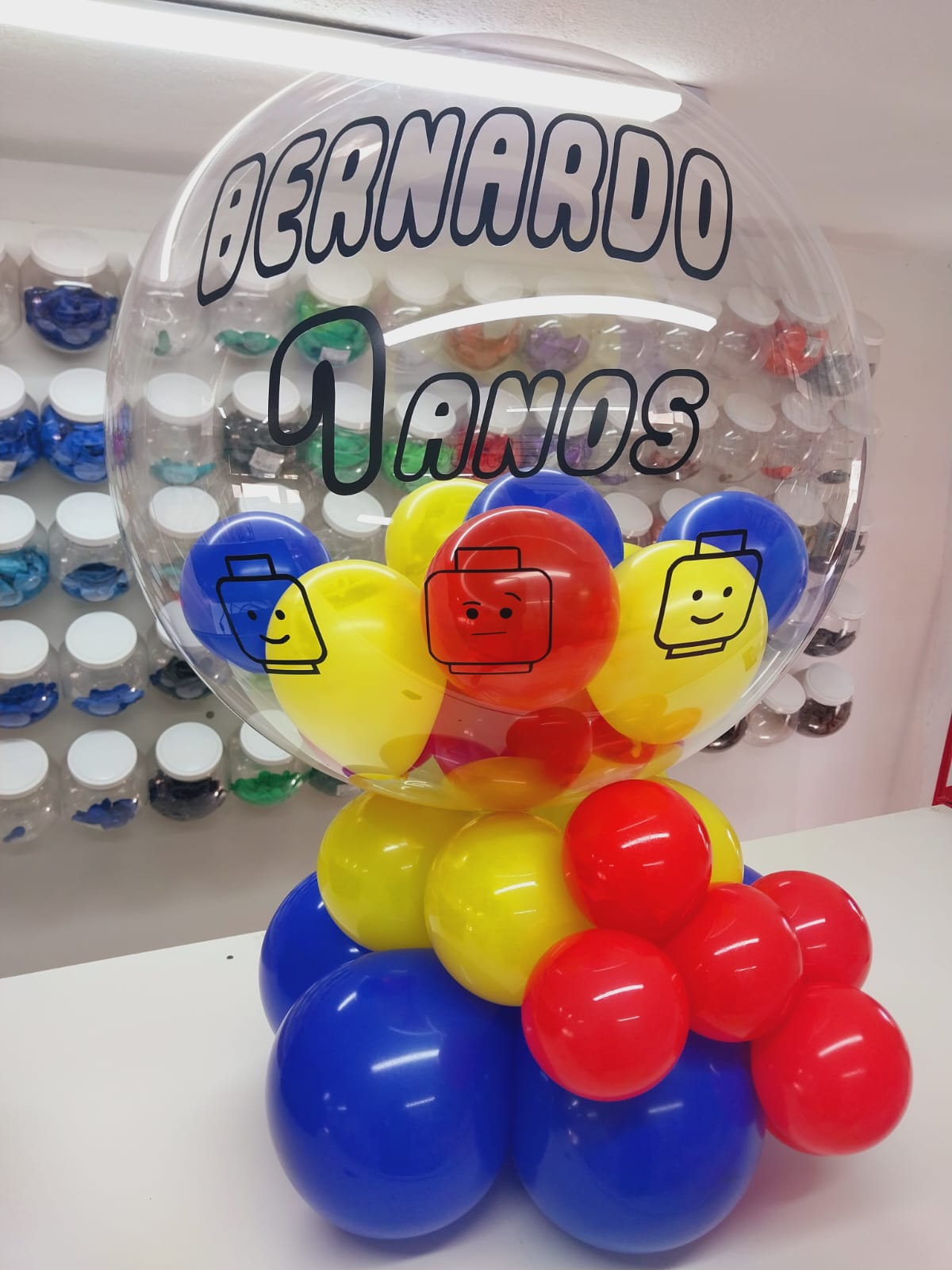 Arranjo de Balões Lego Ninja Go