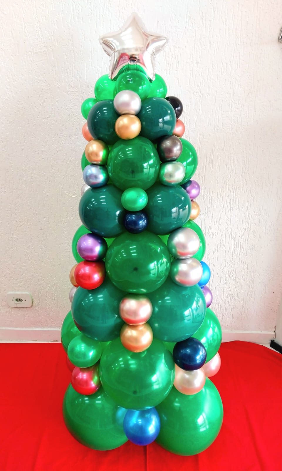 Escultura de Árvore de Natal