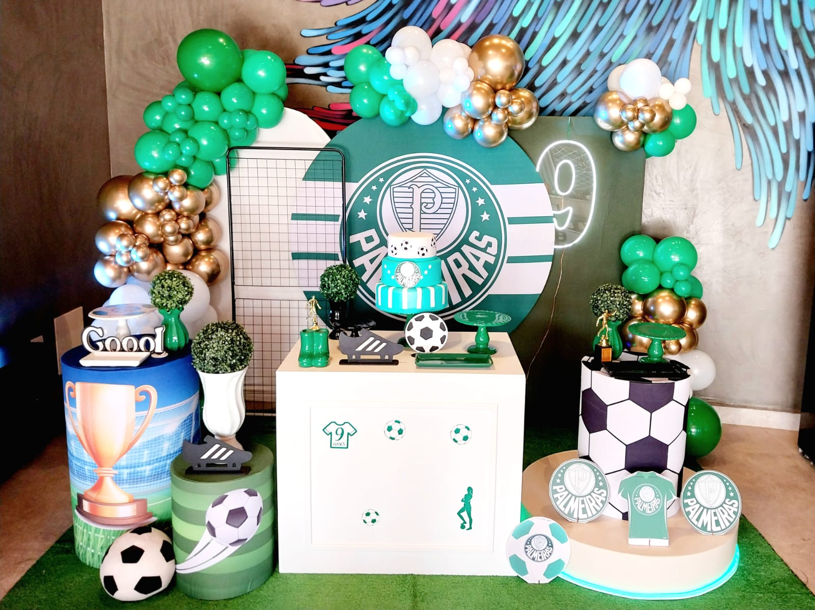 Decoração Futebol Palmeiras